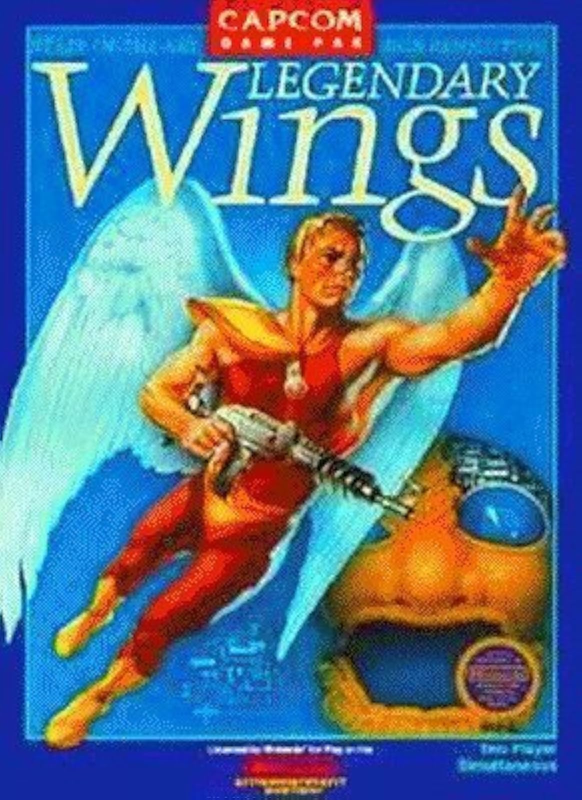 Legendary Wings Vintage For Nintendo NES Action