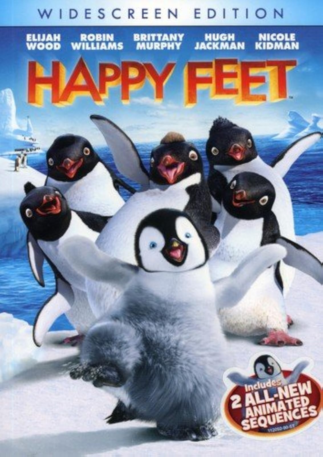 Image 0 of Happy Feet Widescreen Edition On DVD With Elijah Wood Animated Musical