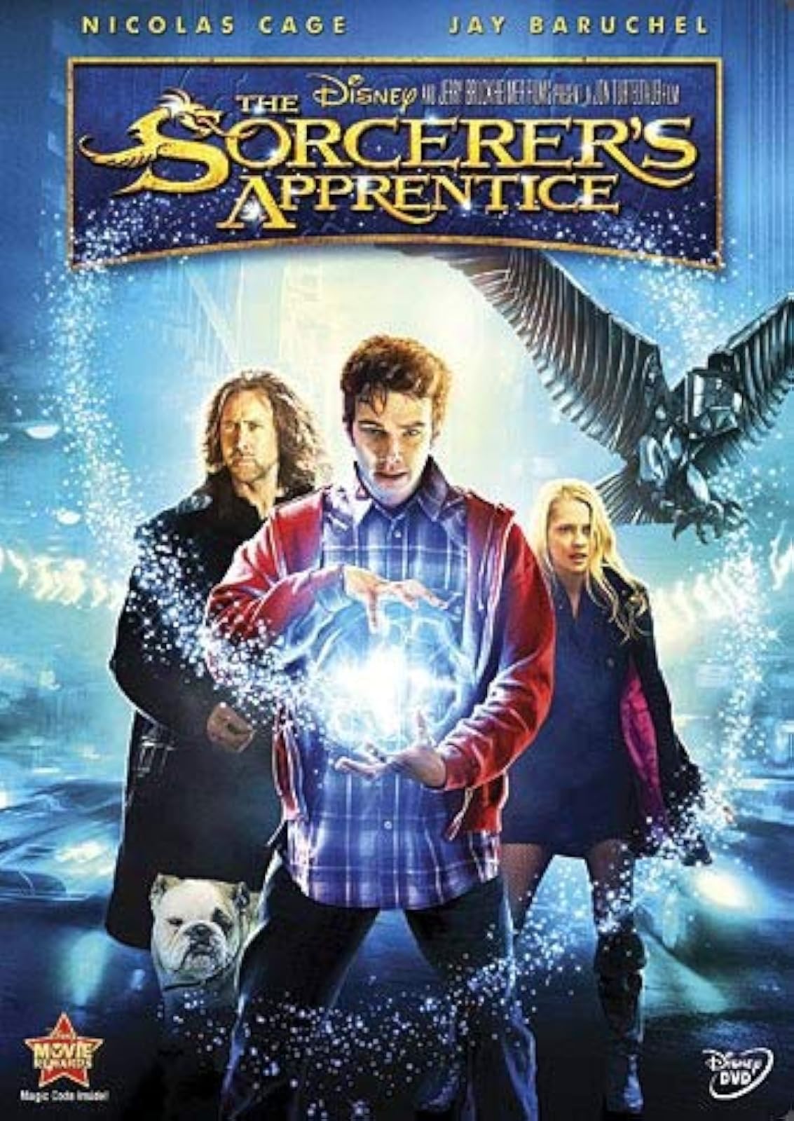 Image 0 of Sorcerer's Apprentice On DVD With Nicolas Cage Jay Baruchel Alfred