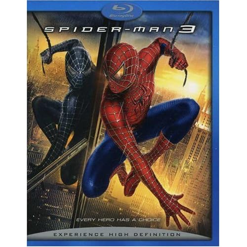 Spider-Man 3 On Blu-Ray With Tobey Maguire