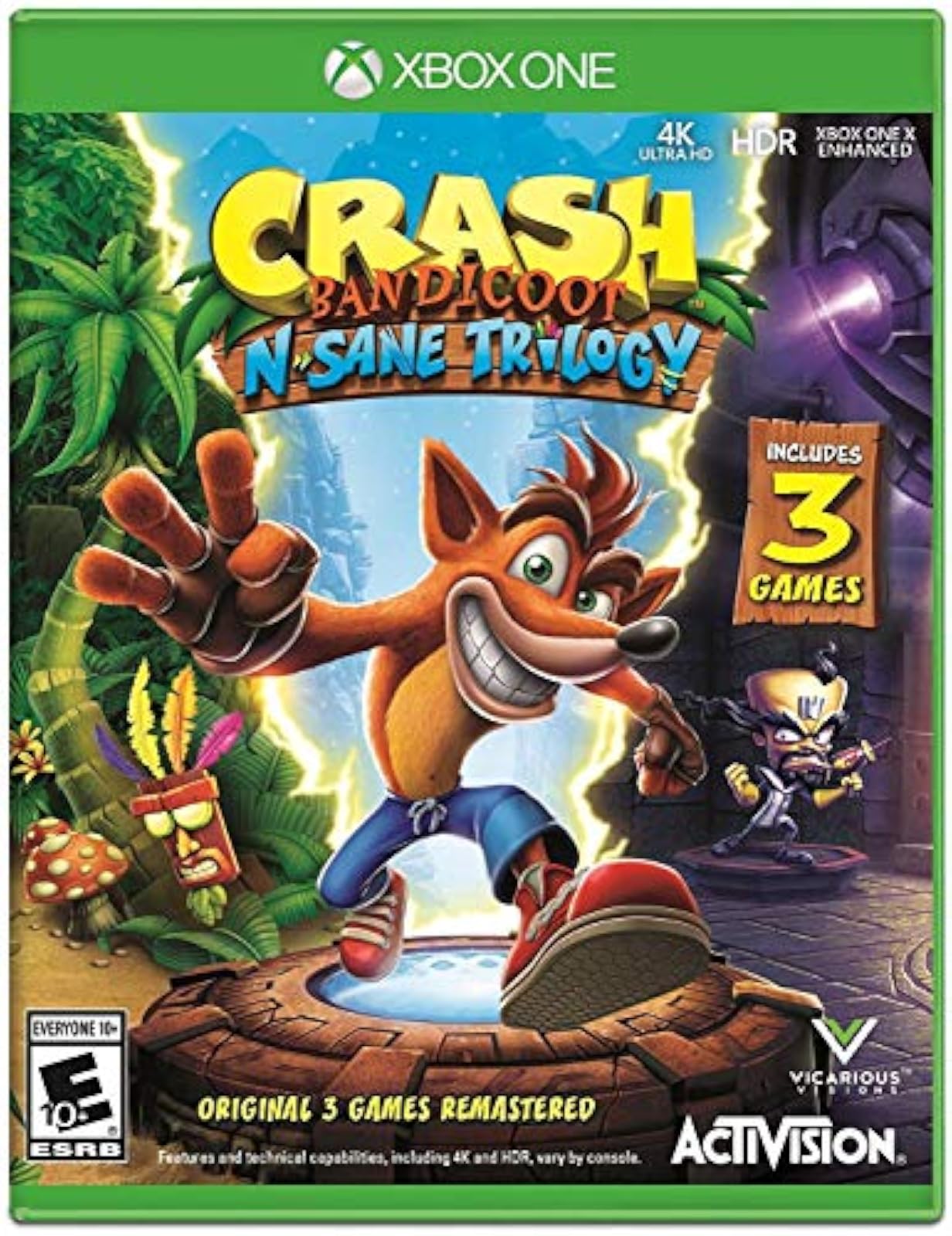 Crash Bandicoot N Sane Trilogy Standard Edition For Xbox One