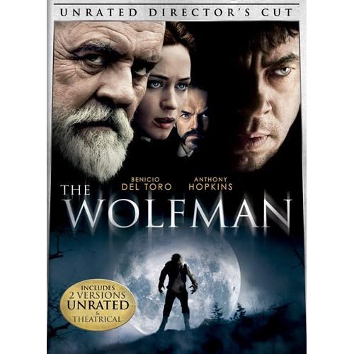 The Wolfman On DVD with Anthony Hopkins Mystery