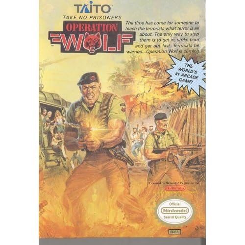 Image 0 of Operation Wolf For Nintendo NES Vintage Shooter