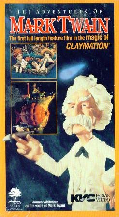 Adventures Of Mark Twain On VHS With Claymation