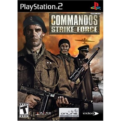 Commandos Strike Force For PlayStation 2 PS2 Action