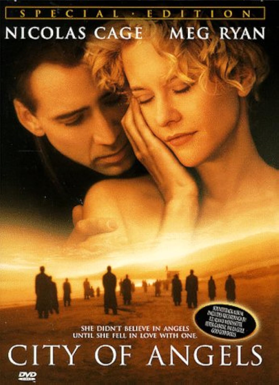 Image 0 of City Of Angels On DVD With Nicolas Cage And Meg Ryan