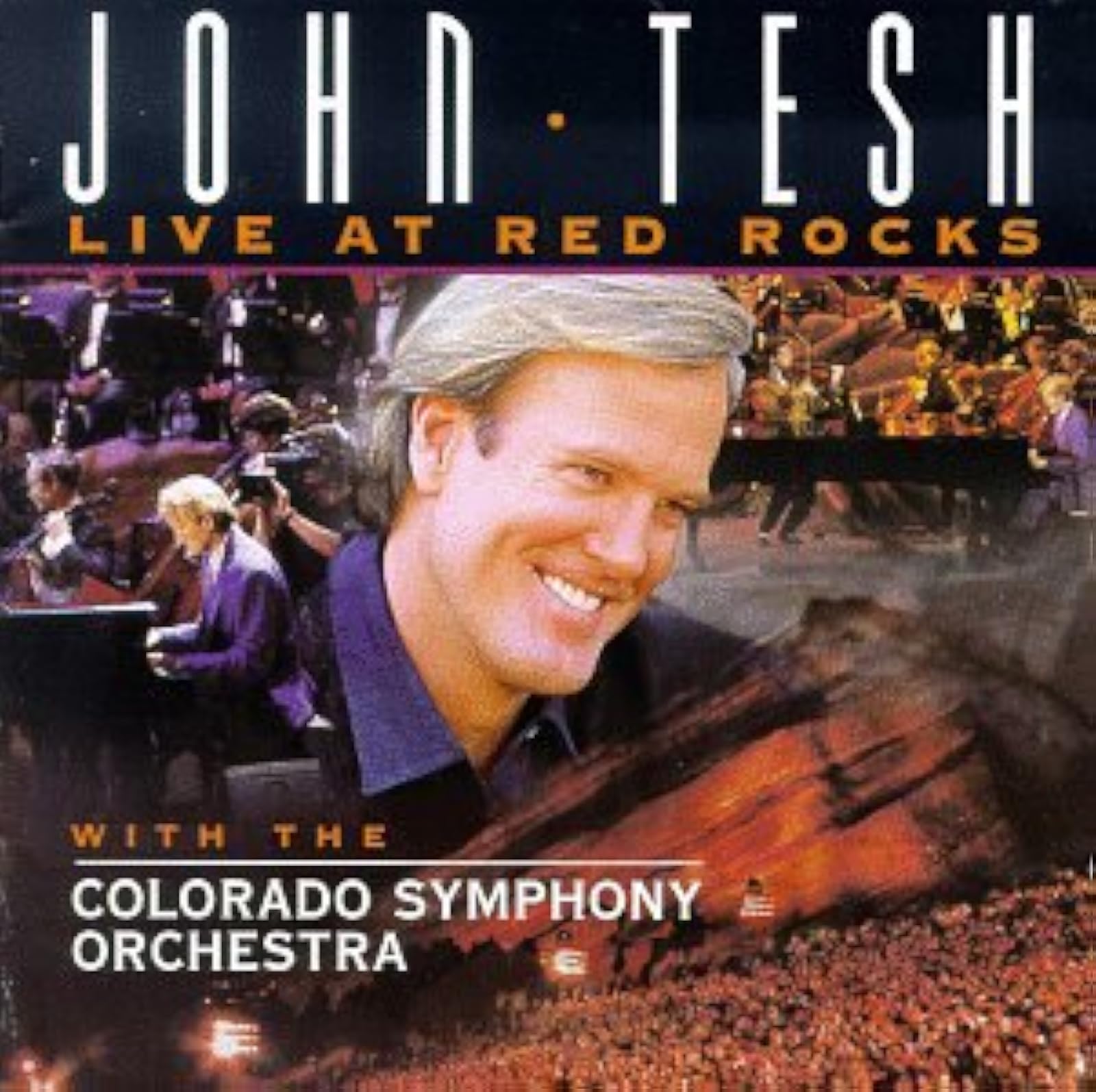 Live At Red Rocks By John Tesh Colorado Symphony Orchestra On Audio CD