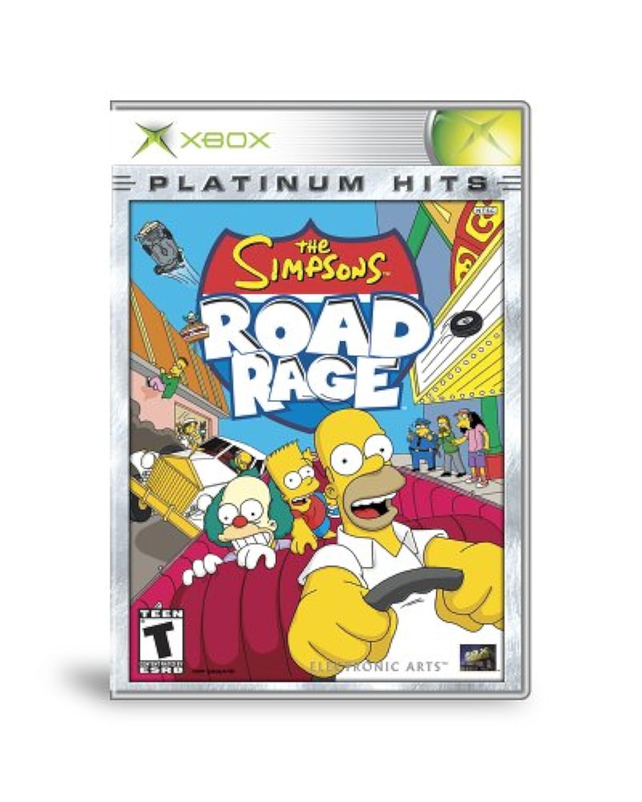 Image 0 of Simpsons Road Rage Platinum Hits Xbox For Xbox Original Flight