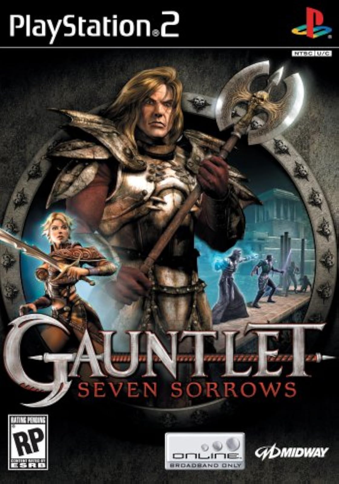 Gauntlet Seven Sorrows For PlayStation 2 PS2 7 Action