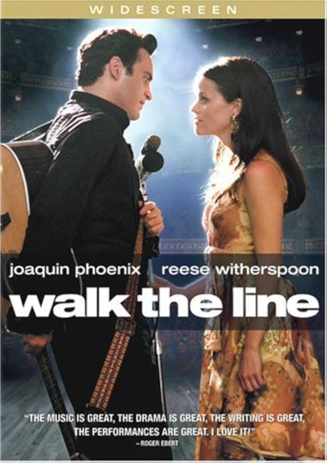 Walk The Line Widescreen Edition On DVD With Joaquin Phoenix Drama 