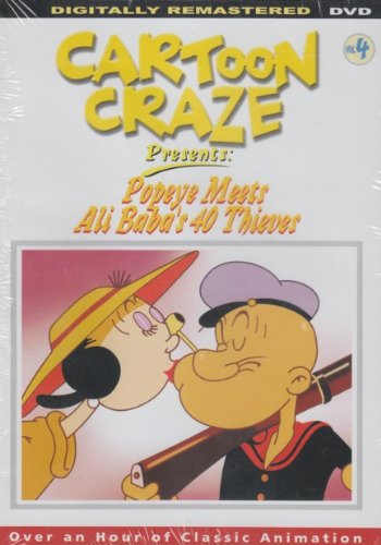 Popeye Meets Ali Baba's 40 Thieves Slim Case On DVD with Multi TV