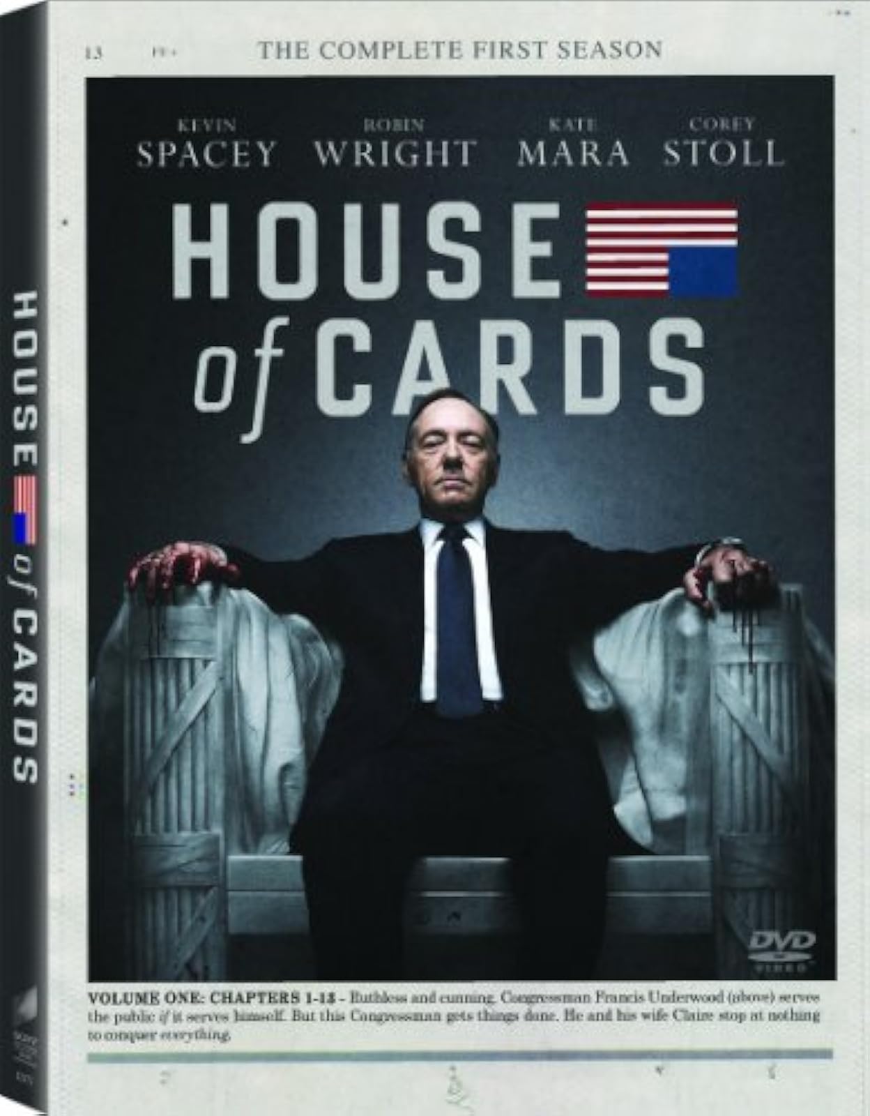 Image 0 of House Of Cards: Season 1 On DVD With Kevin Spacey Drama