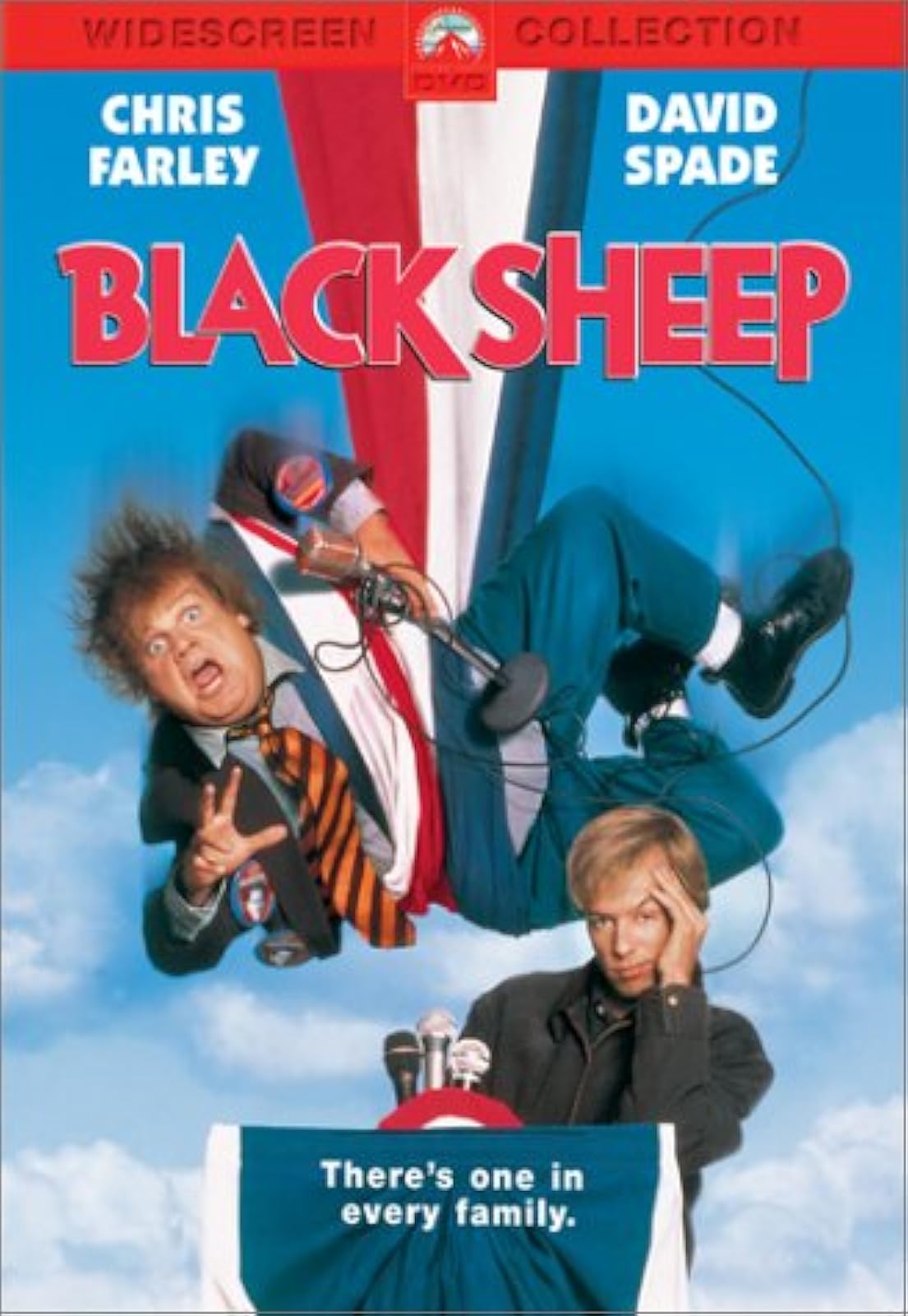 Image 0 of Black Sheep On DVD With Chris Farley And David Spade 