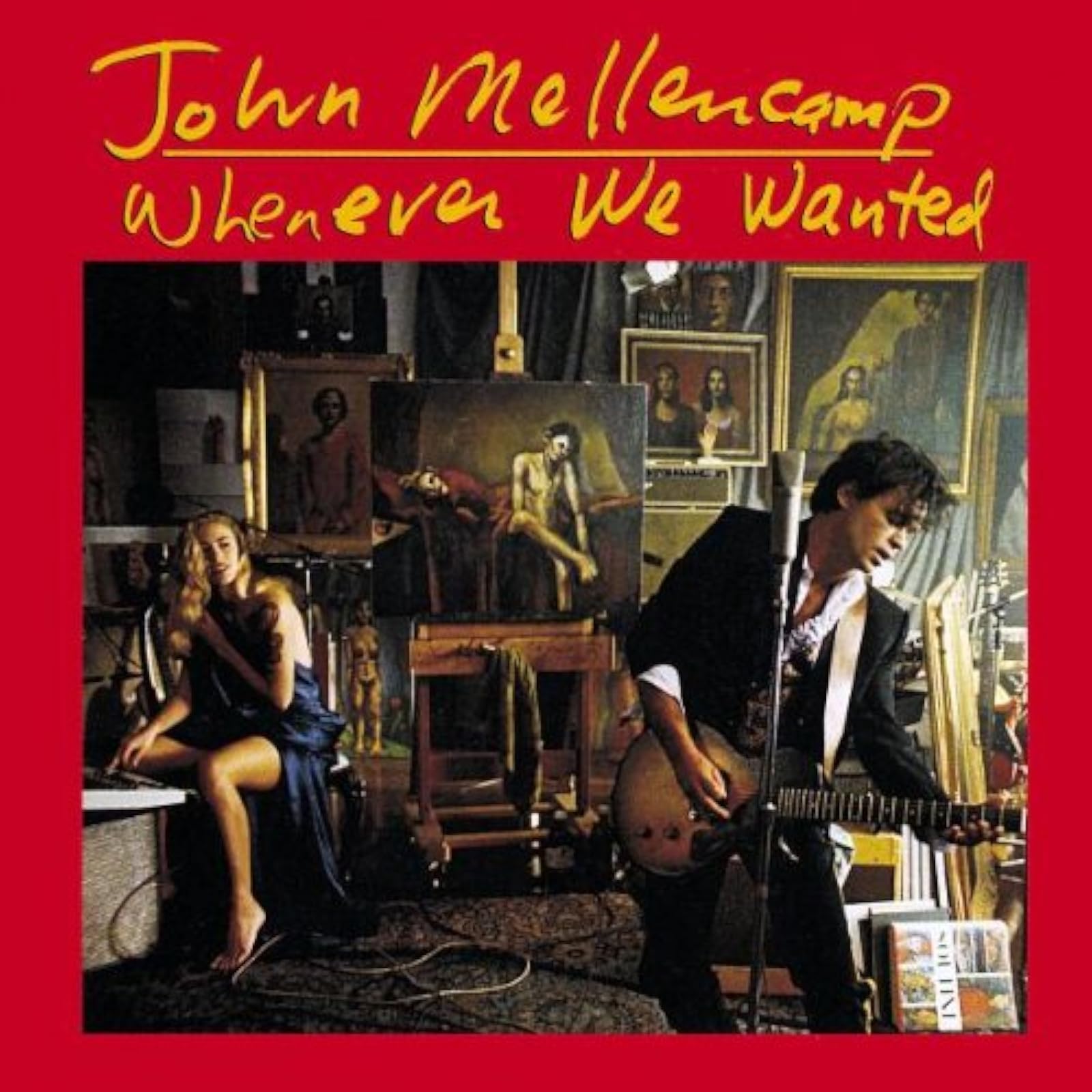 Whenever We Wanted By Mellencamp John On Audio CD Album 1991 Black