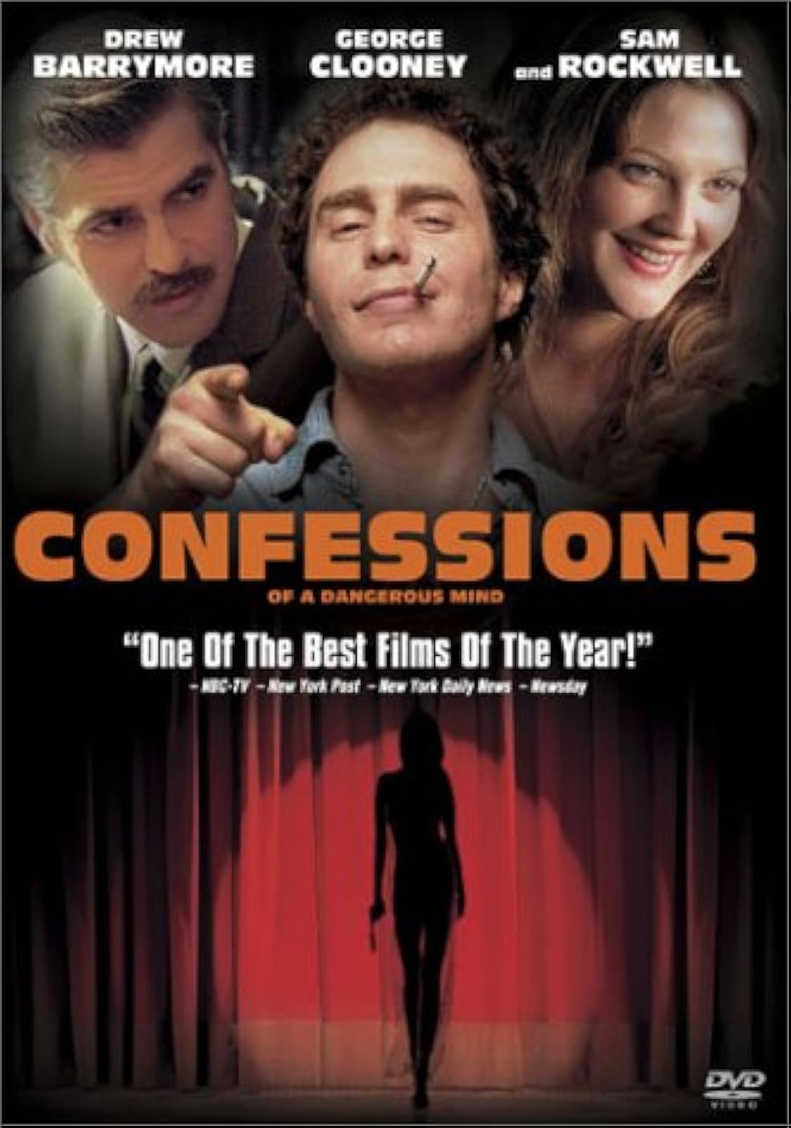 Image 0 of Confessions Of A Dangerous Mind On DVD With Sam Rockwell And Drew