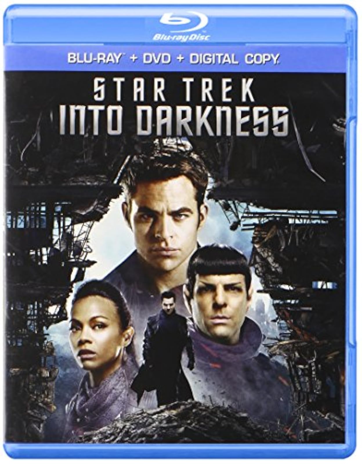 Star Trek Into Darkness On Blu-Ray With Chris Pine Zachary Quinto