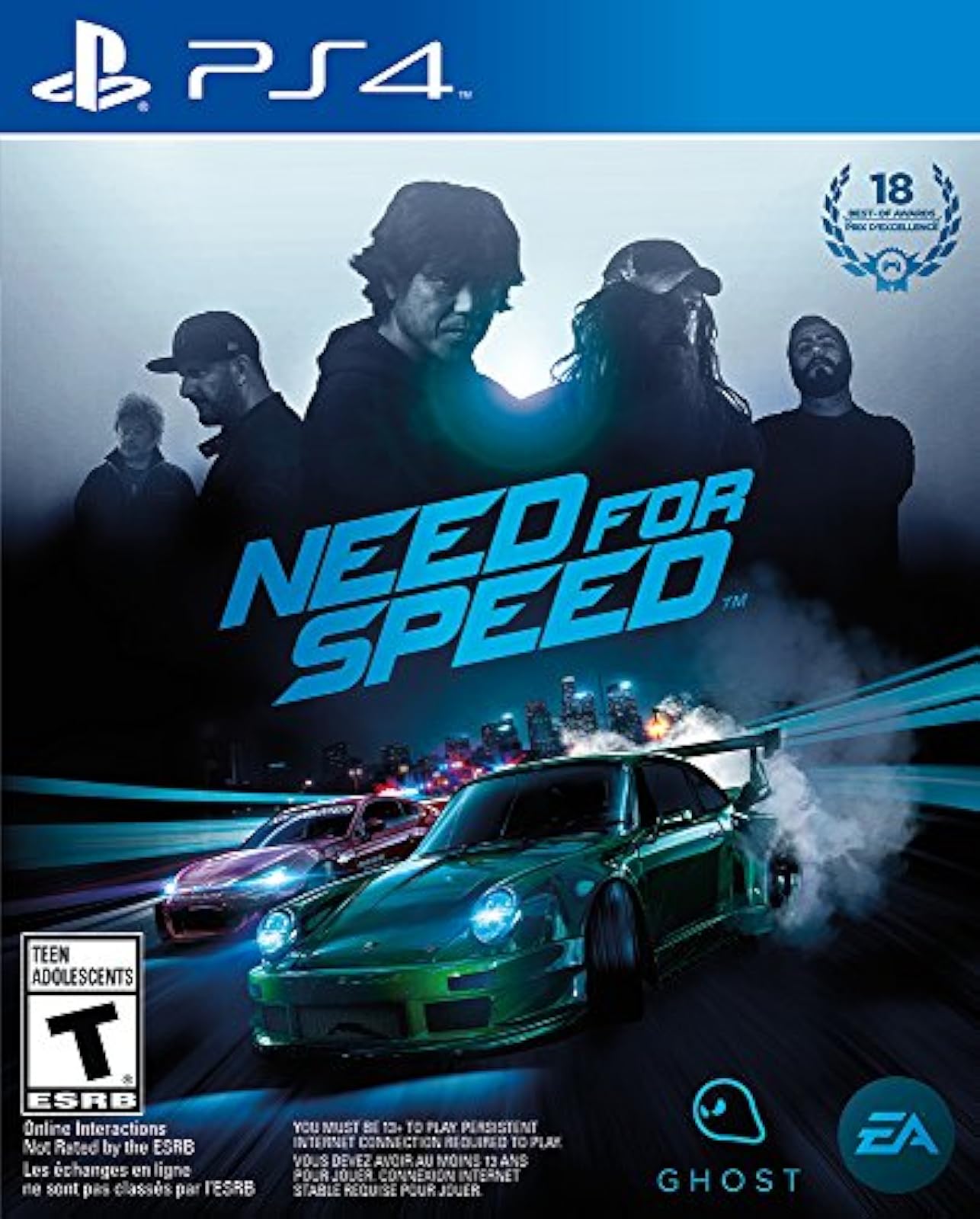 Image 0 of Need For Speed For PlayStation 4 PS4 Racing