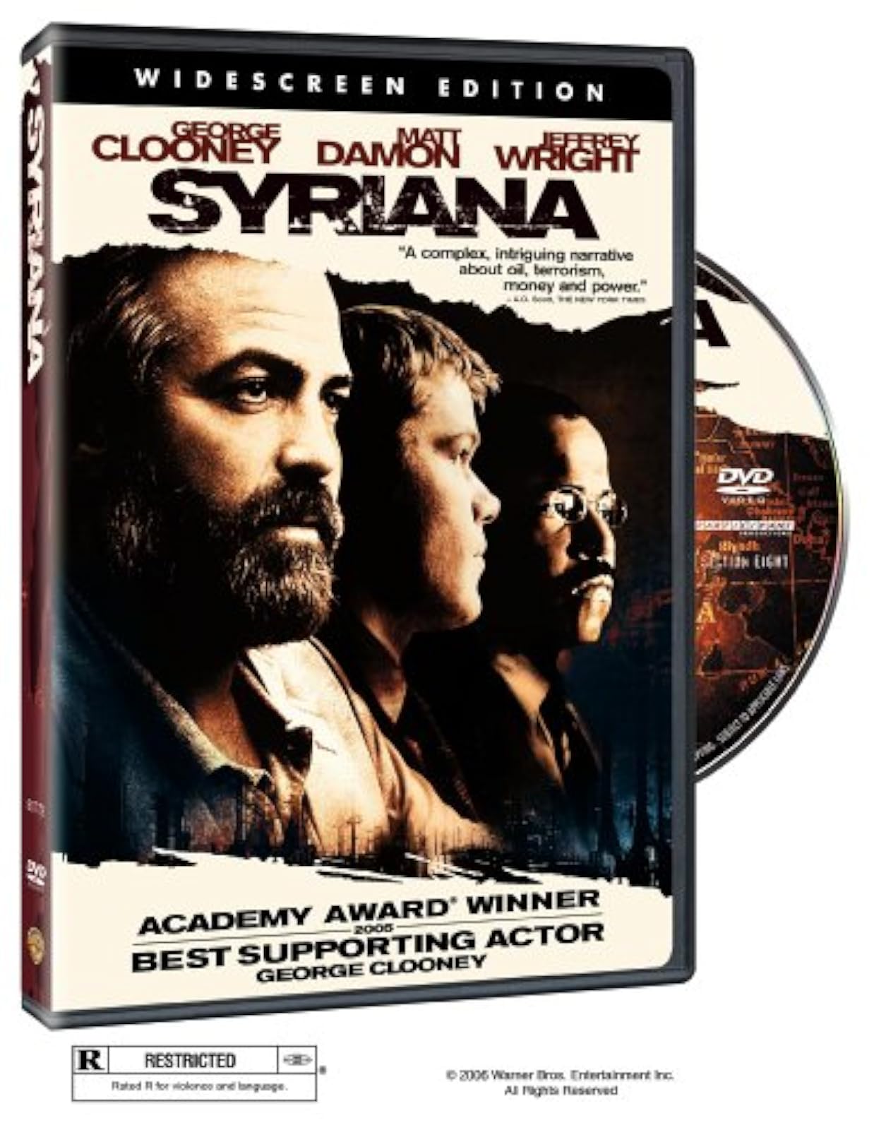 Syriana Widescreen Edition On DVD With George Clooney 