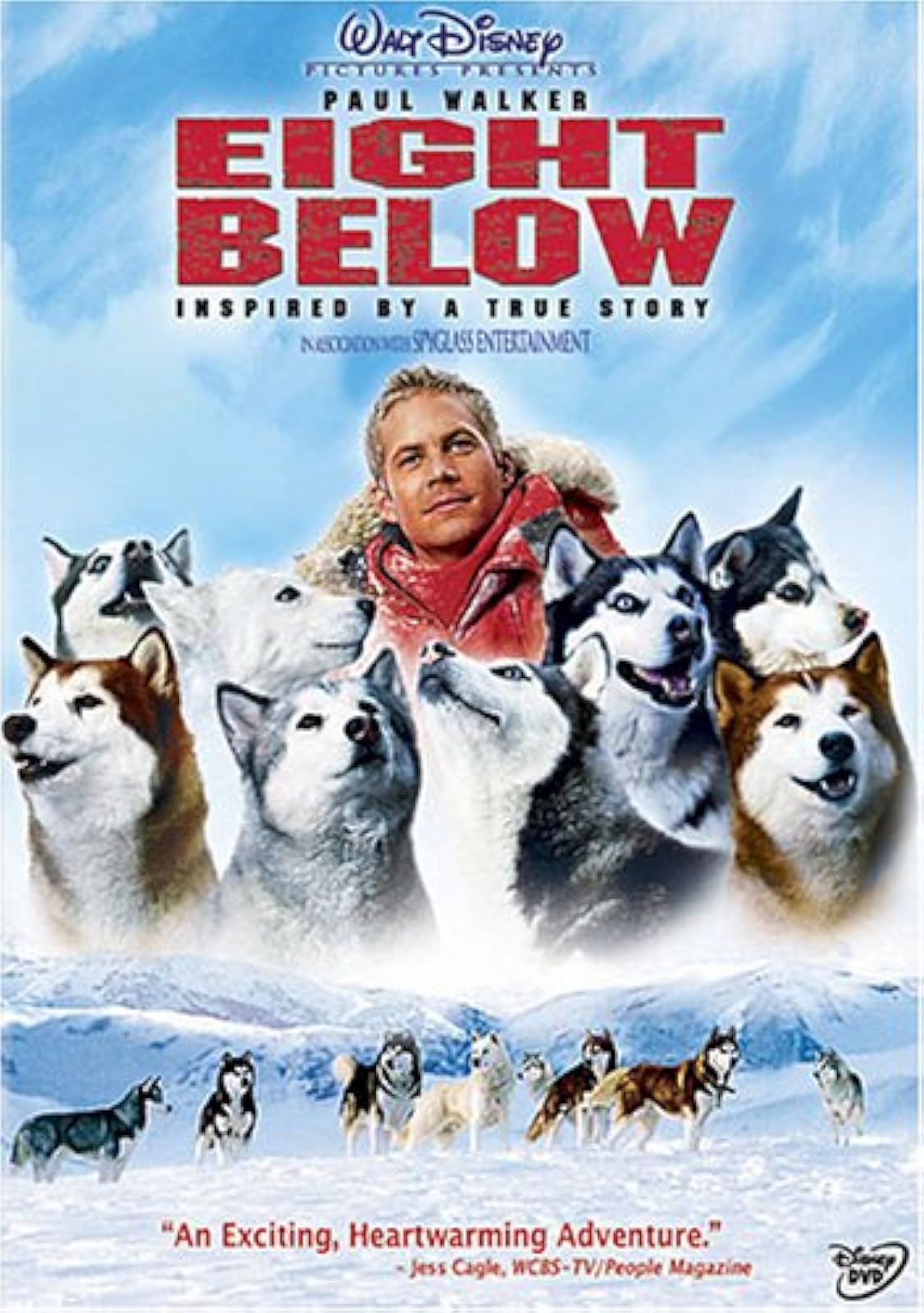 Image 0 of Eight Below Full Screen On DVD With Paul Walker And Moon Bloodgood 