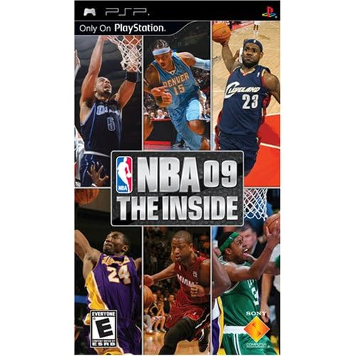 NBA '09 The Inside Sony For PSP UMD Basketball