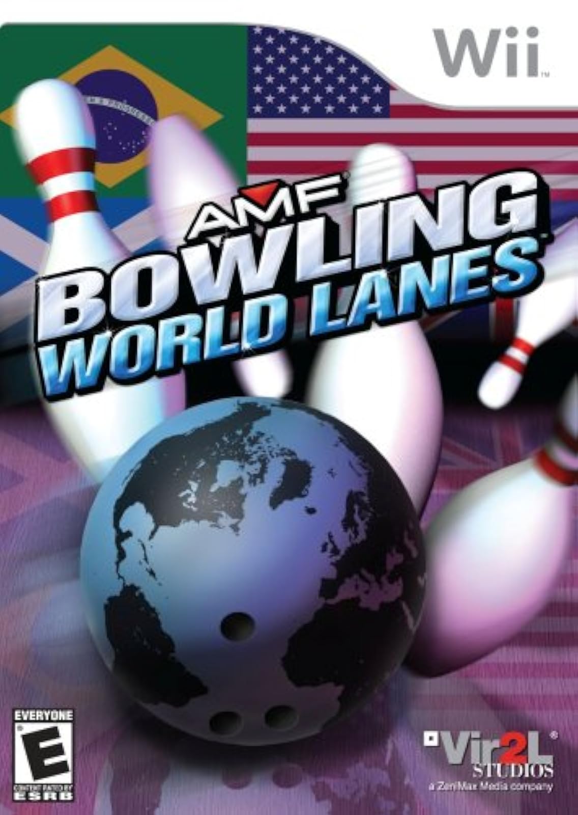 AMF Bowling World Lanes For Wii Sports 
