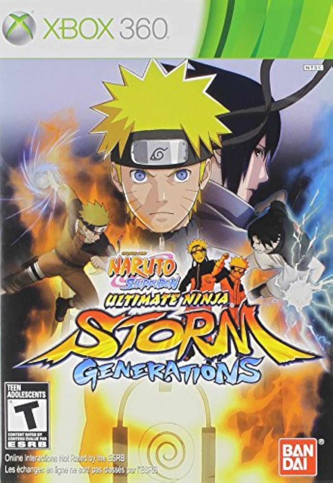 Image 0 of Naruto Shippuden Ultimate Storm Generations For Xbox 360 Fighting