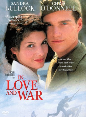Image 0 of In Love And War On DVD With Sandra Bullock Chris O'Donnell Romance