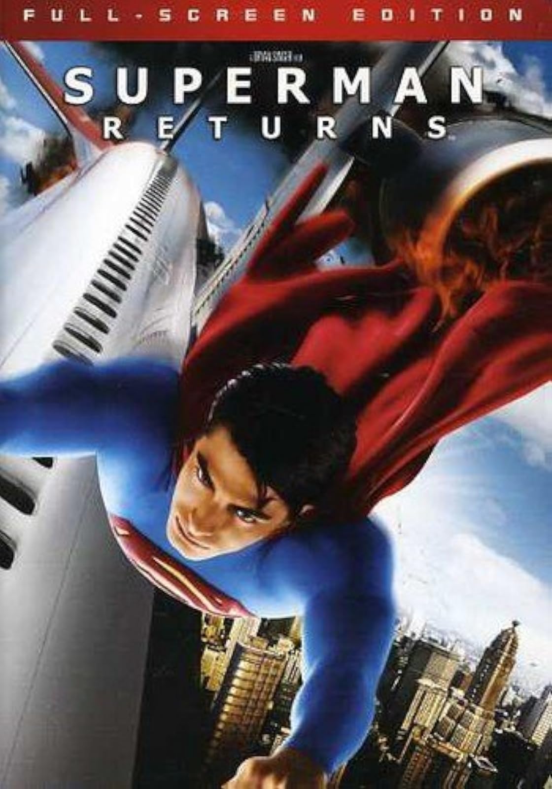 Superman Returns Full Screen On DVD With Brandon Routh Kate Bosworth James Marsd