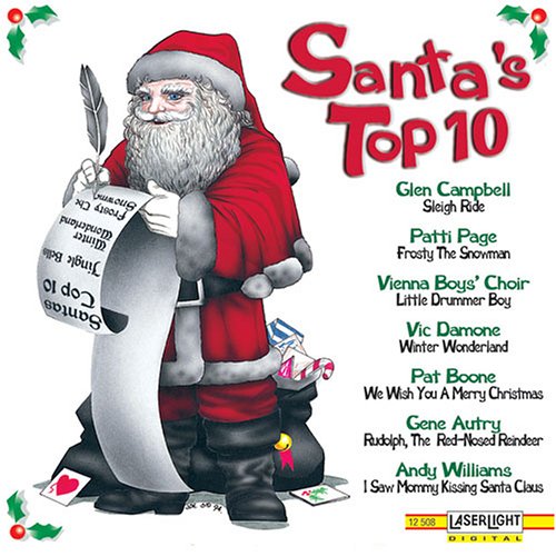 Santa's Top 10 By Santa's Top 10 On Audio CD Album Black 2007