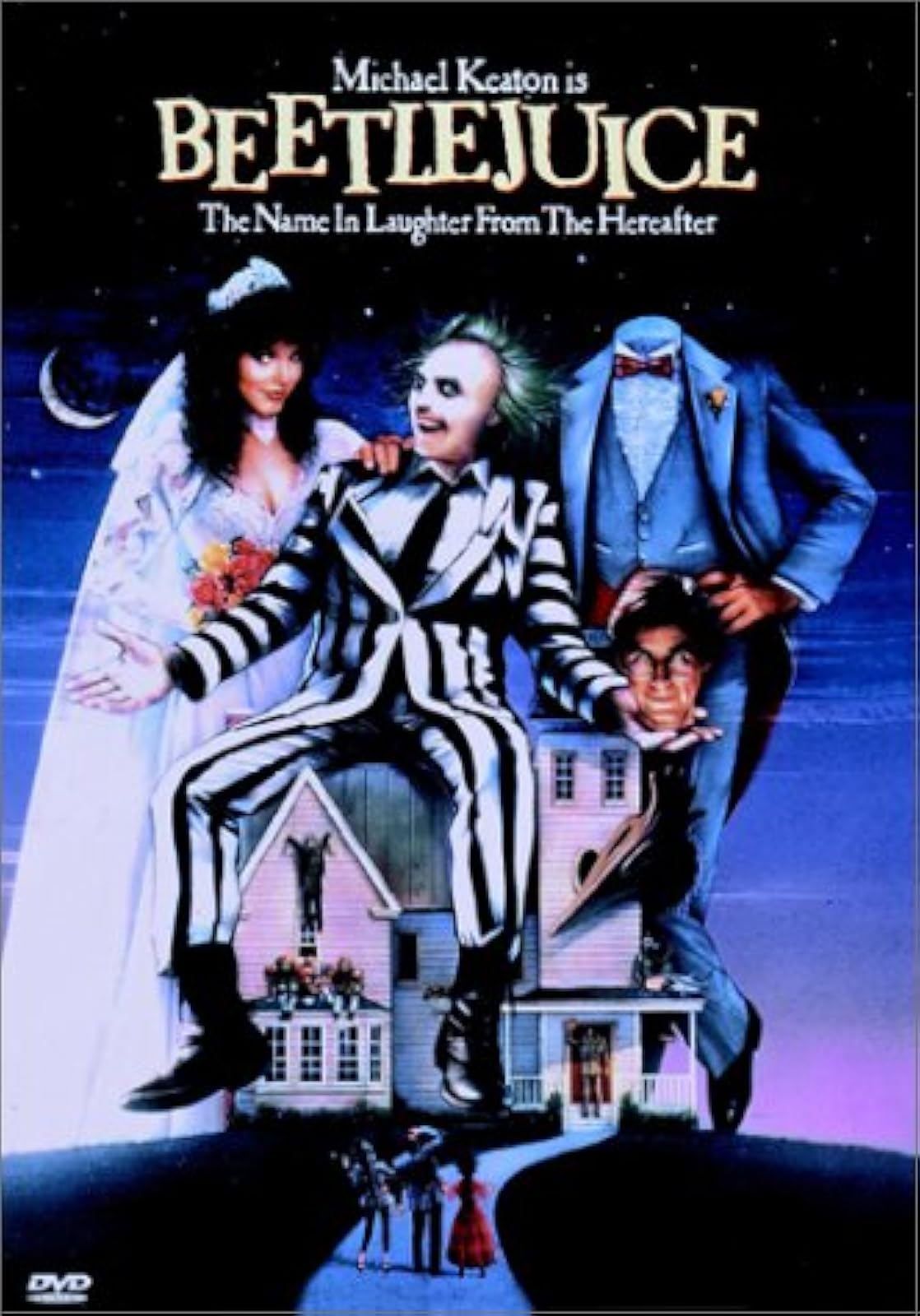 Image 0 of Beetlejuice On DVD With Michael Keaton Alec Baldwin Winona Ryder Geena