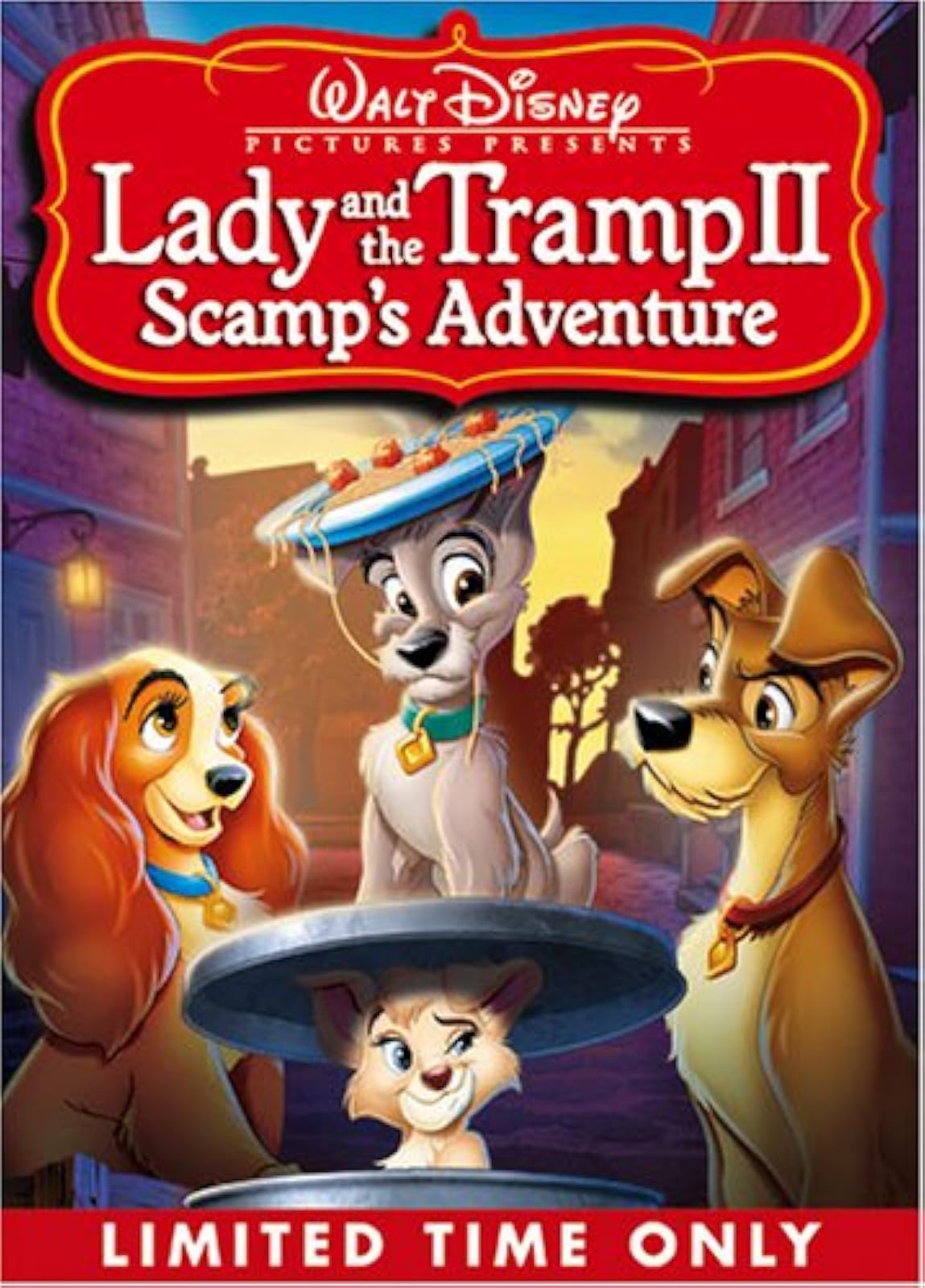Lady And The Tramp II Scamp's Adventure On DVD With Scott Wolf Disney