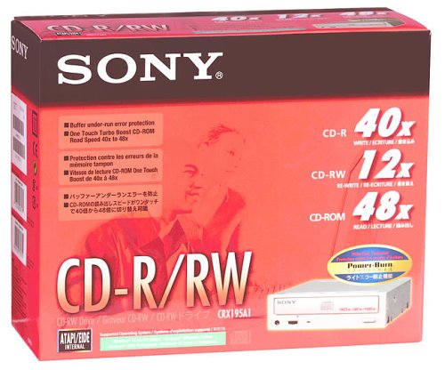 Image 0 of Sony CRX195A1 40X / 12X / 48X CD-RW Drive EIDE