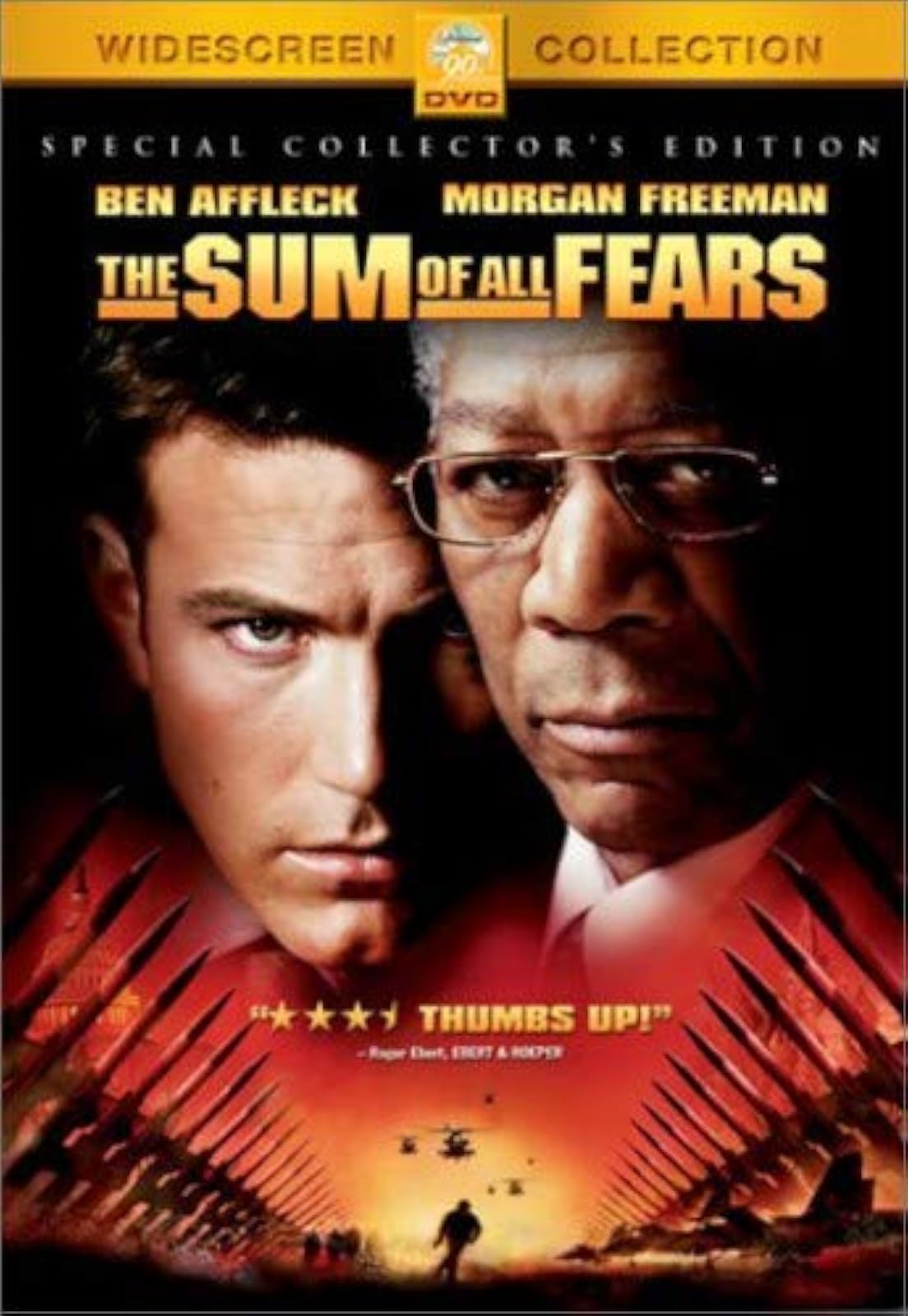 The Sum Of All Fears Special On DVD With Ben Affleck Morgan Freeman Liev Schreib