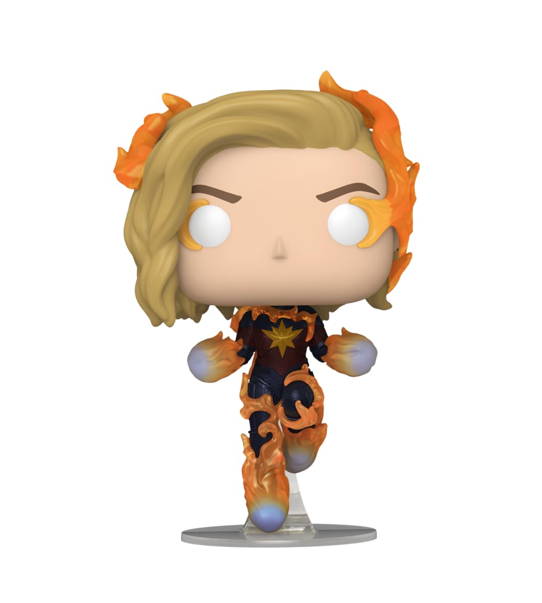 Pop! Marvel Collector Corps Exclusive The Marvels Captain Marvel 1265