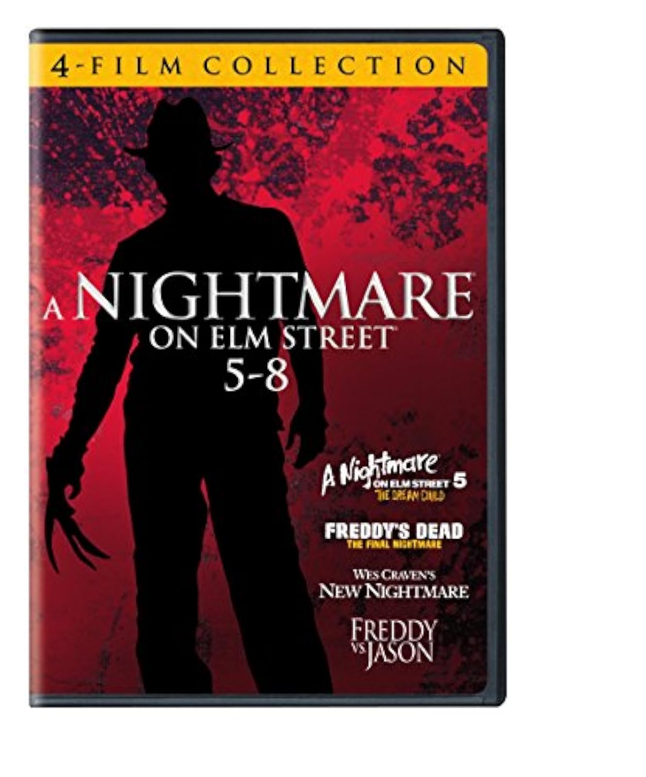 4 Film Favorites: Nightmare On Elm Street 5-8 Freddy Vs Jason Freddy's