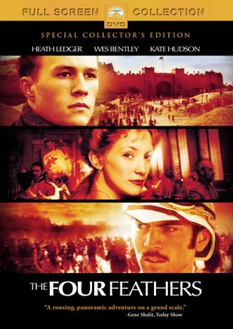 Four Feathers Full Screen On DVD With Heath Ledger Wes Bentley Kate