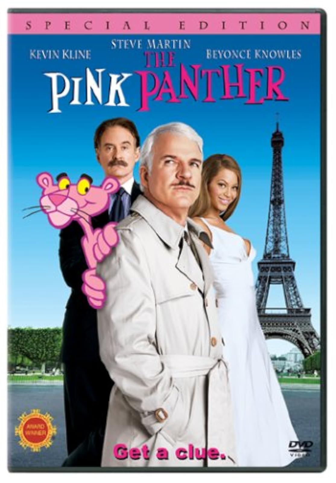 Image 0 of The Pink Panther On DVD With Steve Martin Beyonce Knowles Kevin Kline