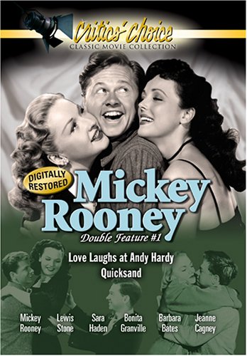 Love Laughs At Andy Hardy / Quicksand Double Feature On DVD With