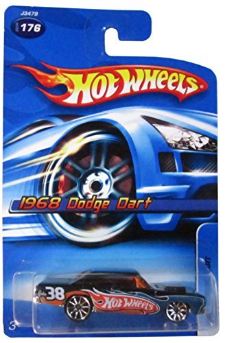 2006-176 1968 Dodge Dart 10-SPOKE Wheels Collectible Collector Car Mattel Hot Wh