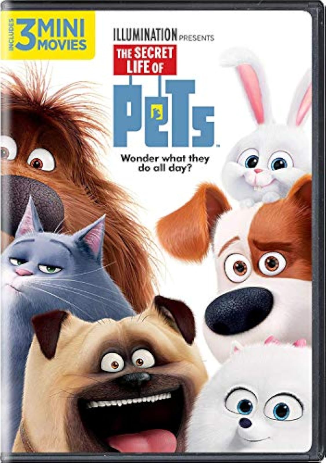 The Secret Life Of Pets On DVD With Kevin Hart Jenny Slate Albert