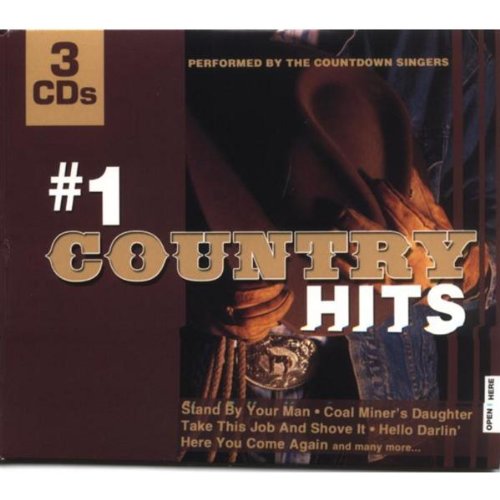 #1 Country Hits On Audio CD Album Black 2007