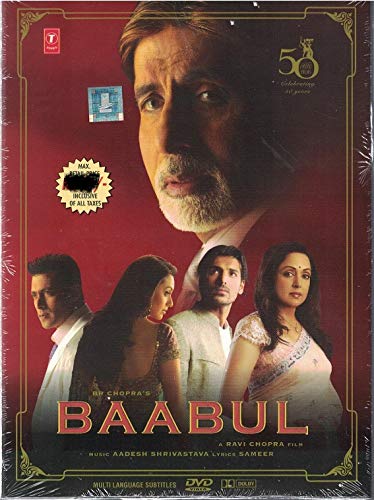 Image 0 of Baabul Single Disc DVD Hindi Language With English Subtitles Released