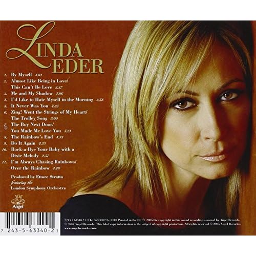 Image 2 of By Myself By Linda Eder On Audio CD Album 2005