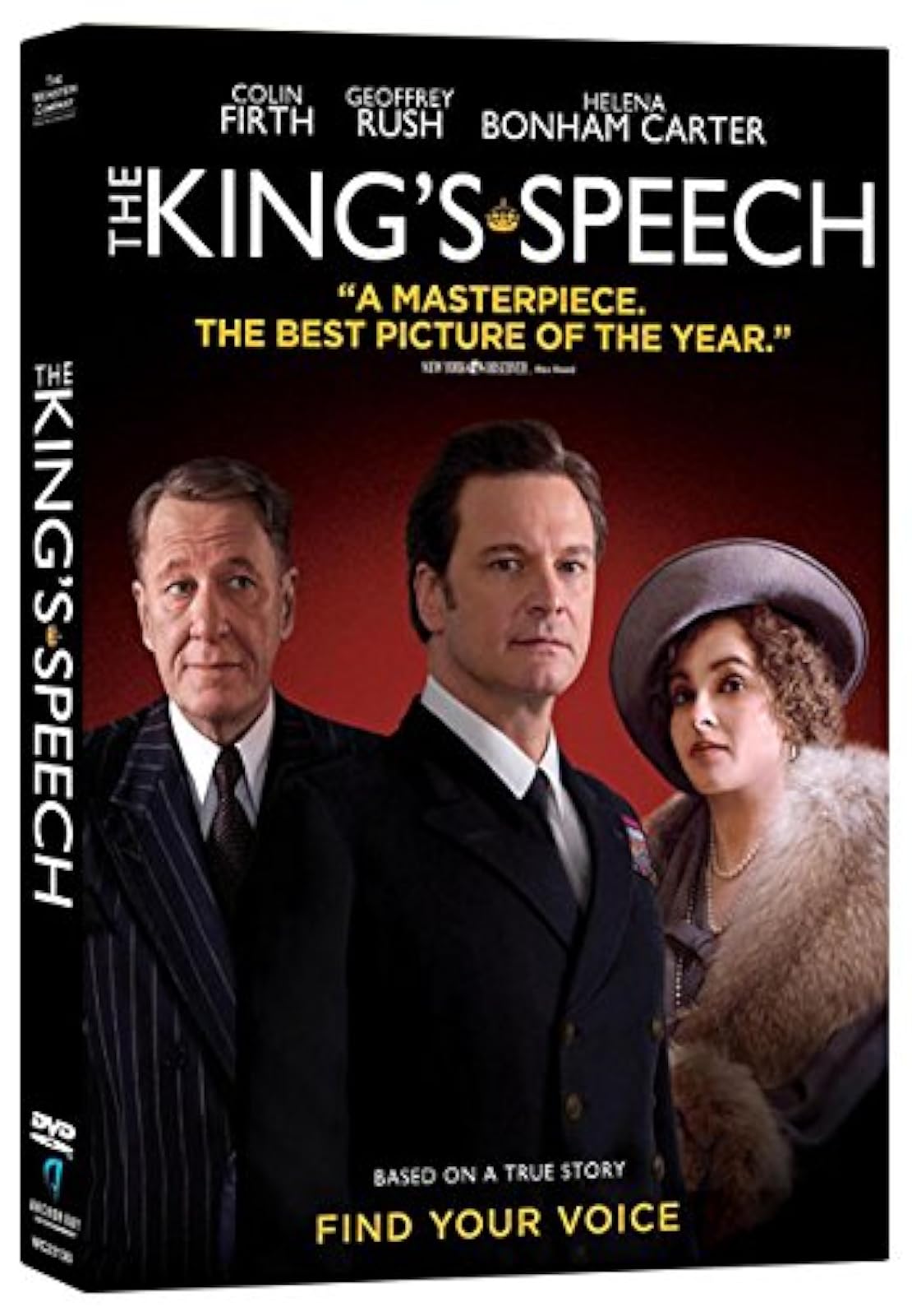 Image 0 of The King's Speech On DVD With Colin Firth Drama