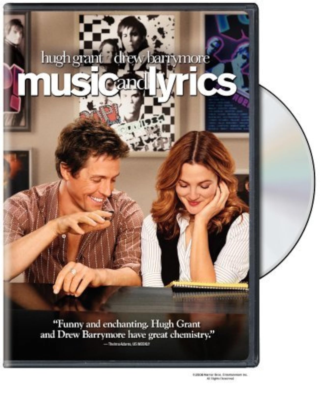 Music And Lyrics Full Screen 2007 On DVD