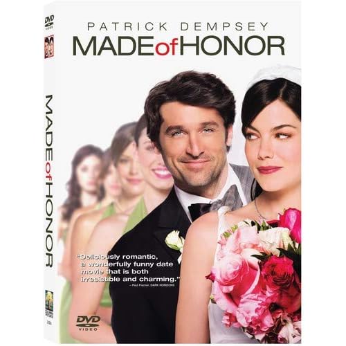 Image 0 of Made Of Honor On DVD With Patrick Dempsey Comedy