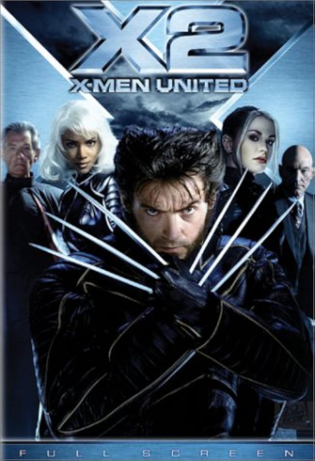 Image 0 of X2 X-Men United Full Screen On DVD With Patrick Stewart Hugh Jackman Ian McKella