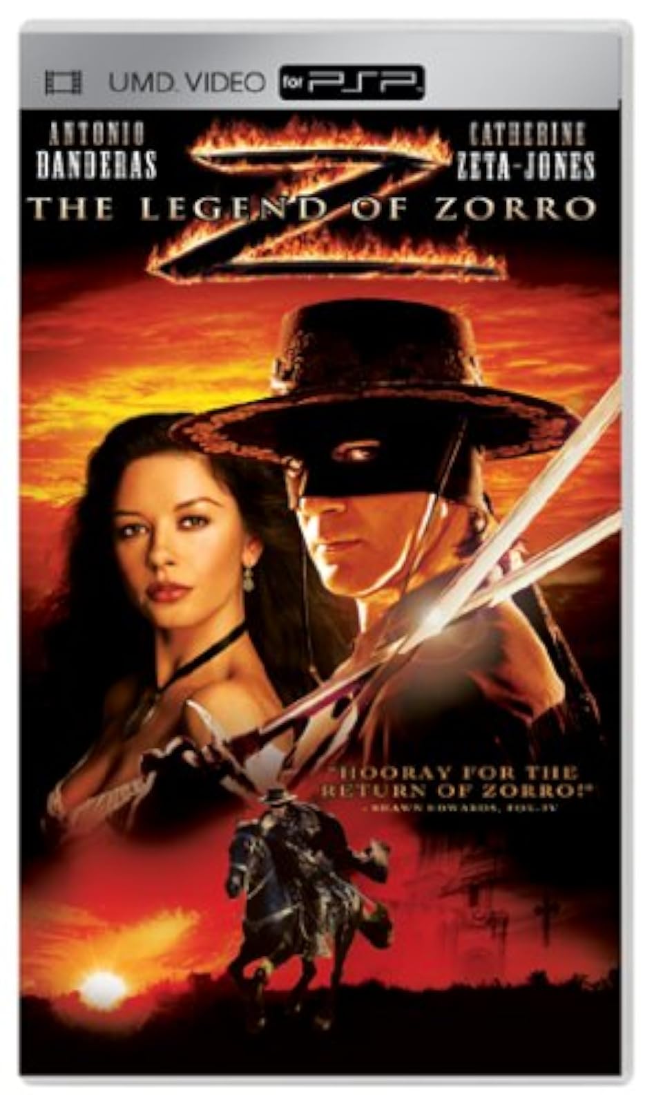 Legend Of Zorro Movie For PSP UMD With Antonio Banderas Catherine Zeta