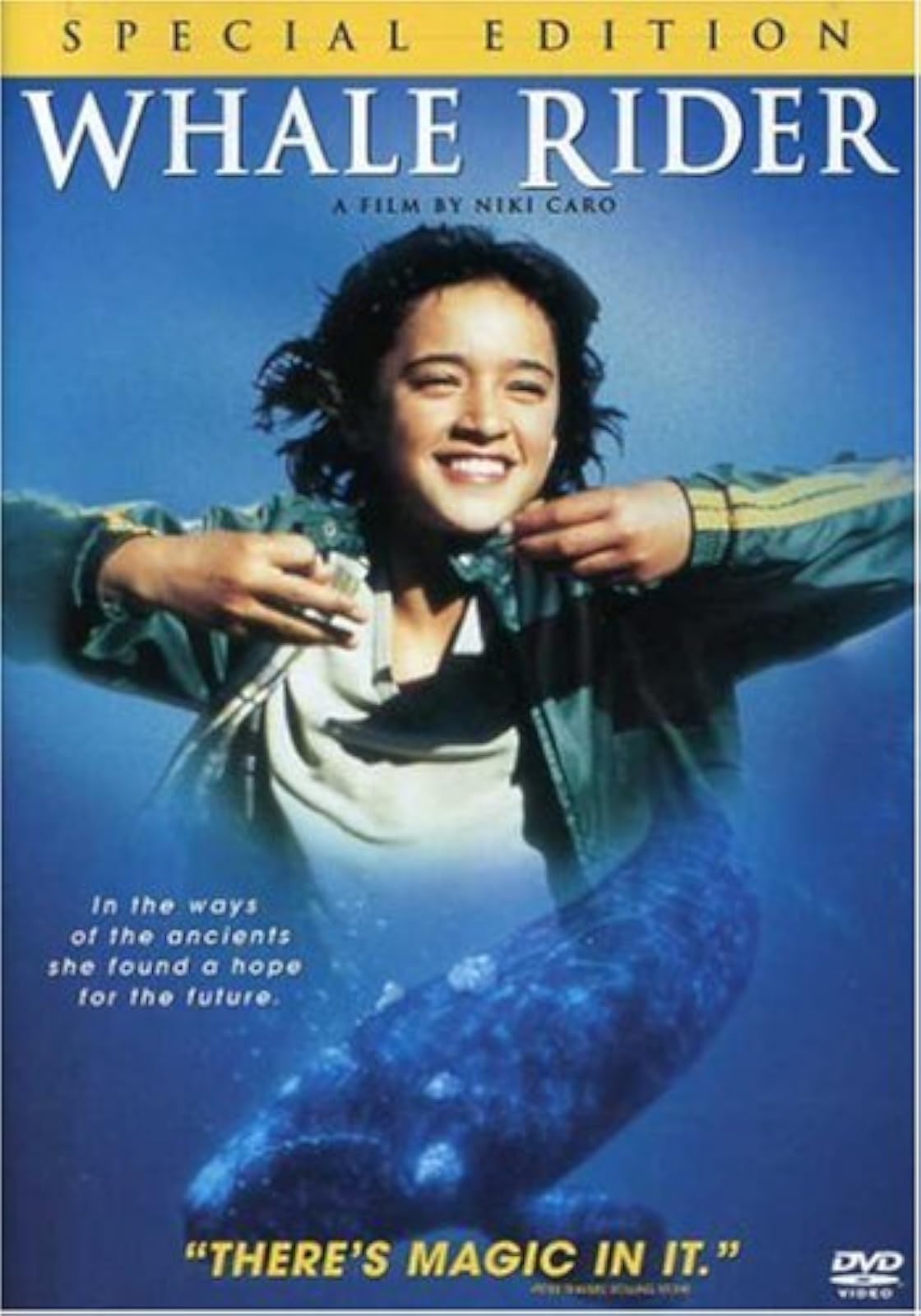 Whale Rider Special On DVD With Keisha Castle-Hughes Cliff Curtis