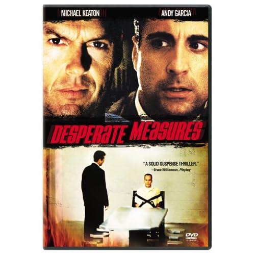 Desperate Measures On DVD With Michael Keaton